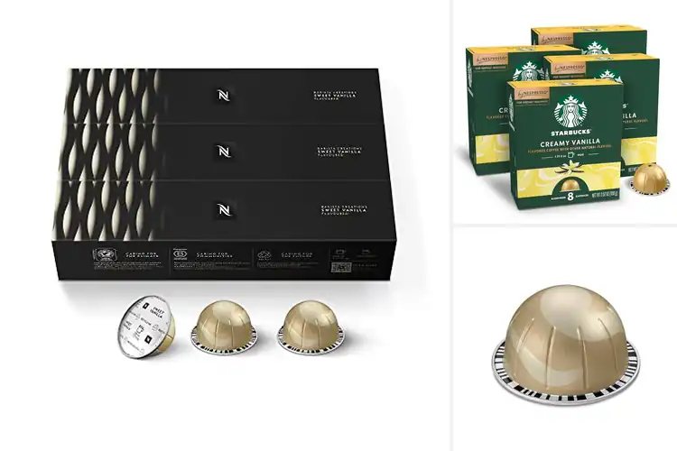 Detailed view of 10 Best Sweet Vanilla Nespresso Vertuo Pods: Bliss