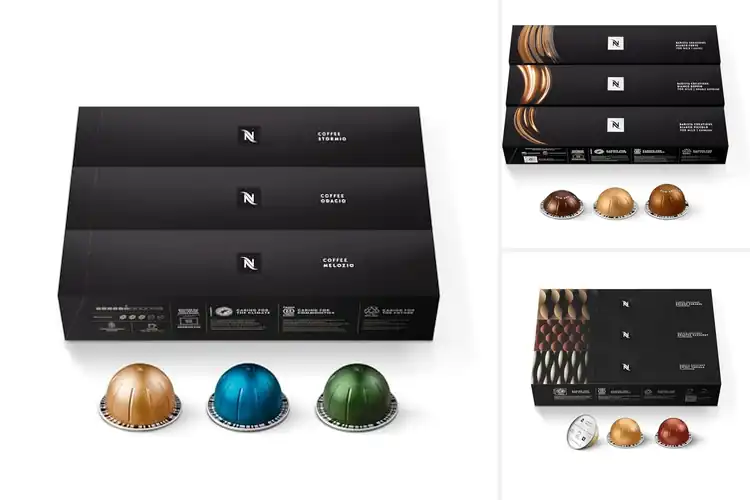 Detailed view of Best Value Nespresso Vertuo Capsule Variety Pack