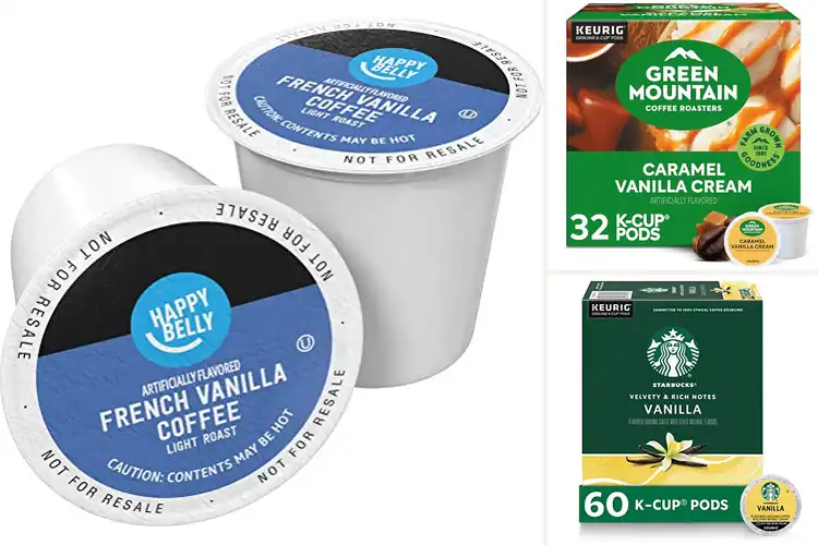 Detailed view of Best Vanilla Flavored K-Cup Coffee