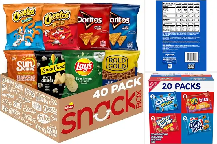 Detailed view of 10 Best Variety Packs to Fuel Your Road Trip Snacks