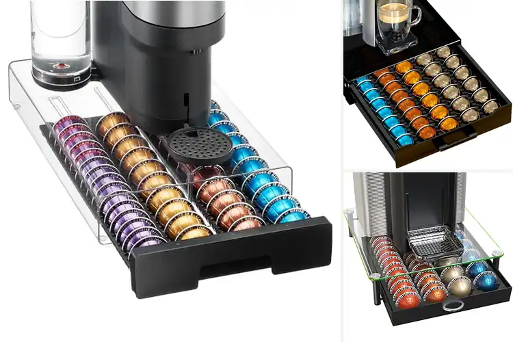Detailed view of Best Vertuo Capsule Drawer Compatibility