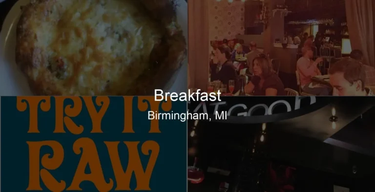 Photo of Breakfast in Birmingham, MI