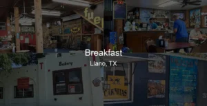 Photo of Breakfast in Llano, TX