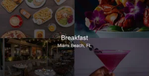 Photo of Breakfast in Miami Beach, FL