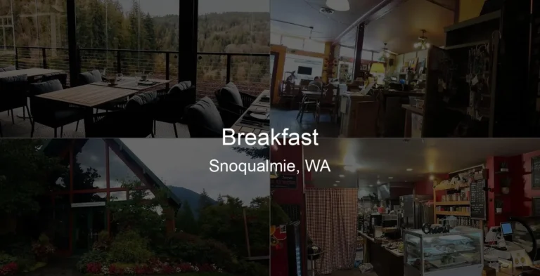 Photo of Breakfast in Snoqualmie, WA