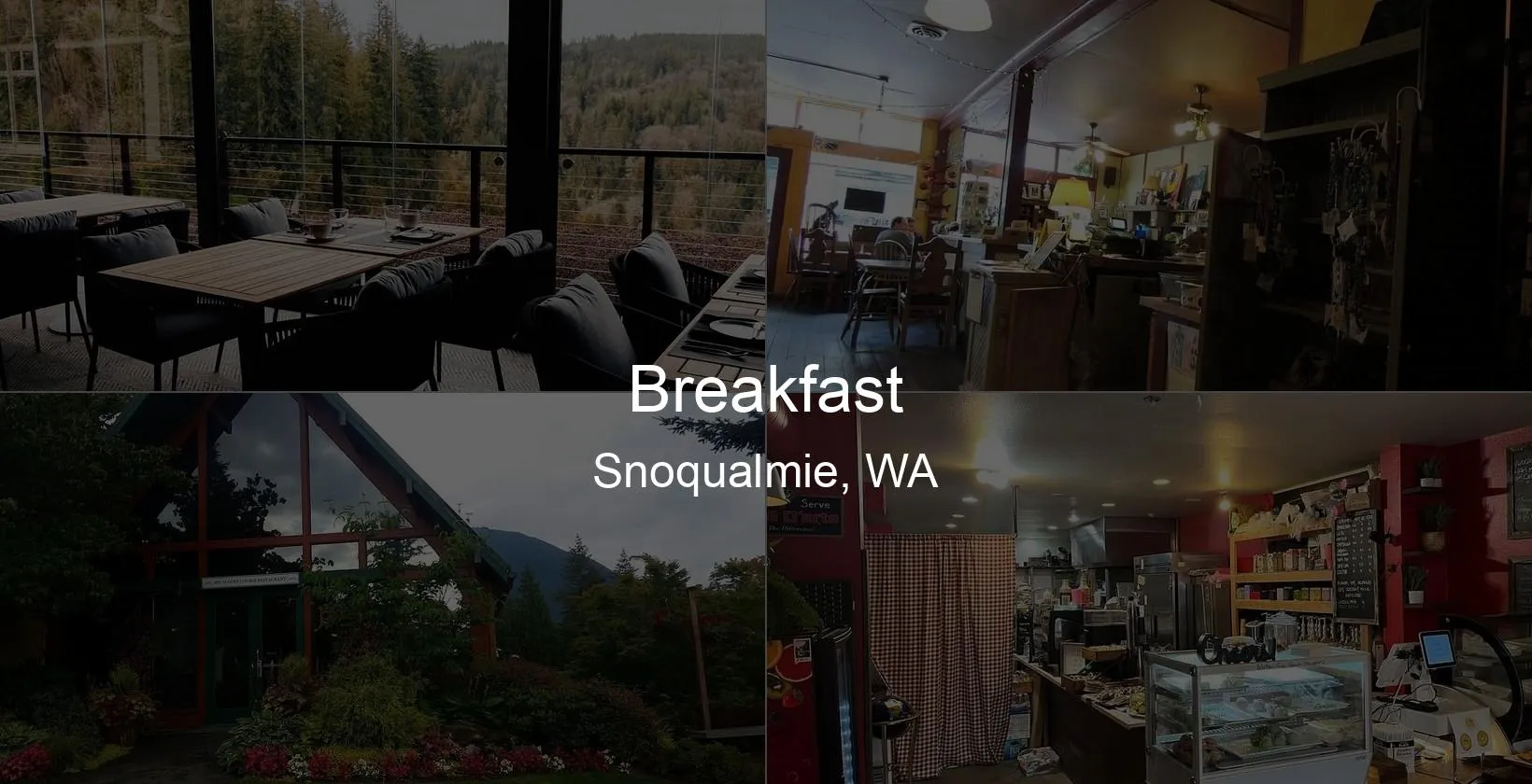 Photo of Breakfast in Snoqualmie, WA